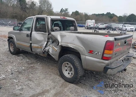 2002 Chevrolet Silverado 1500 Lt from USA, damaged, VIN 2GCEK19T521174222